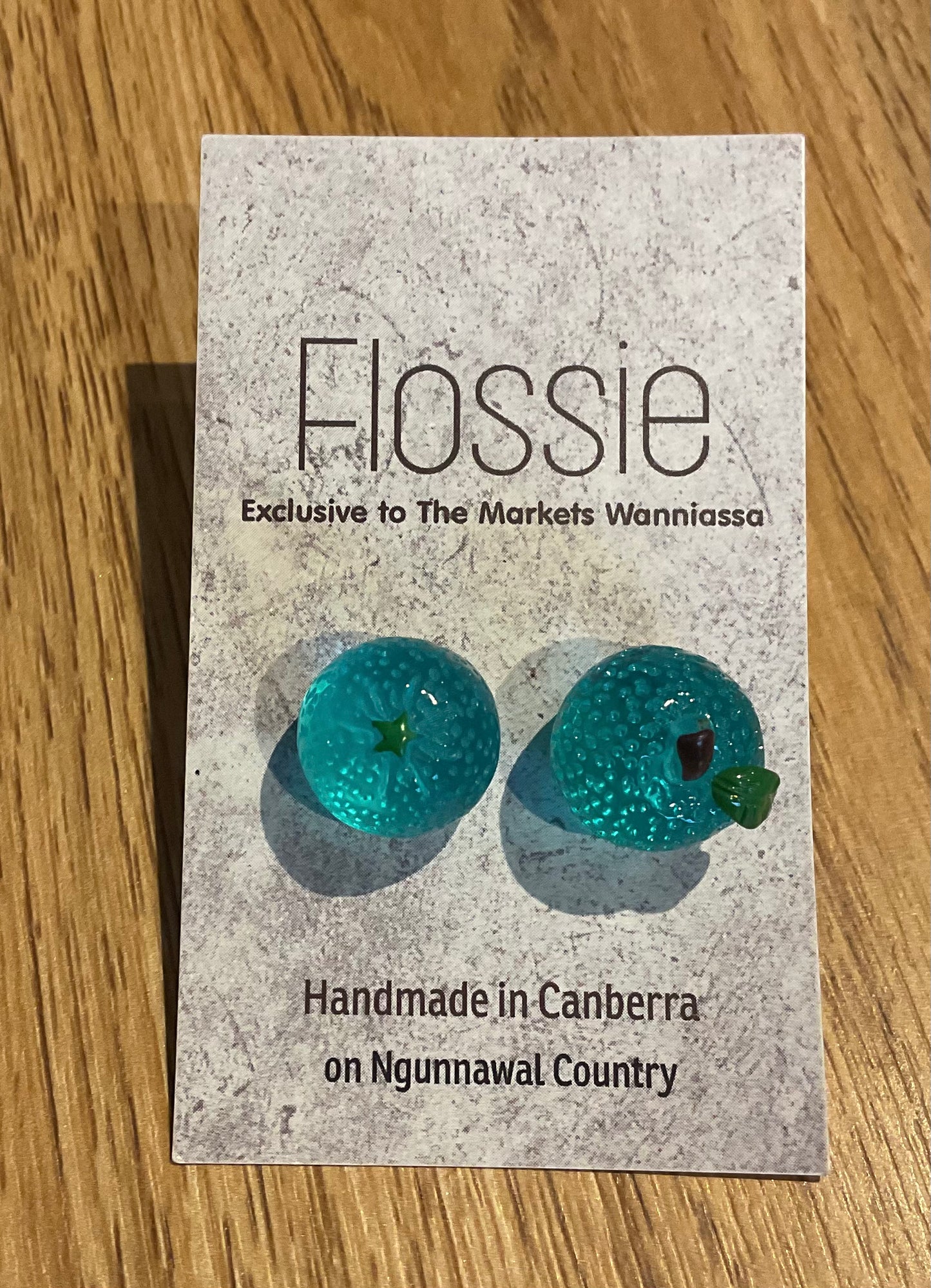 *Earrings Chunky Fruit Studs