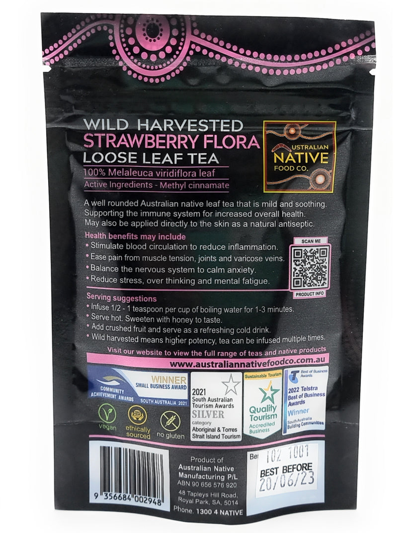 Strawberry Flora Loose Leaf Tea