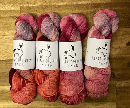 Sock Yarn 8ply -Iron Tray