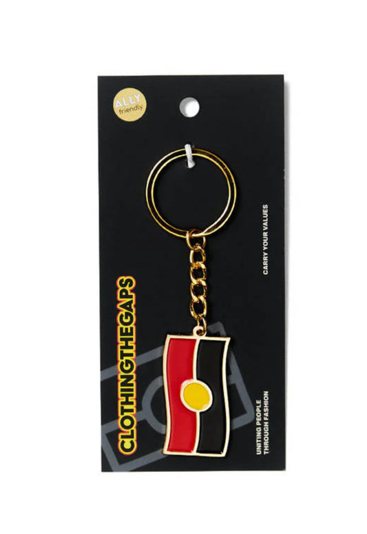 Keyring Aboriginal Flag