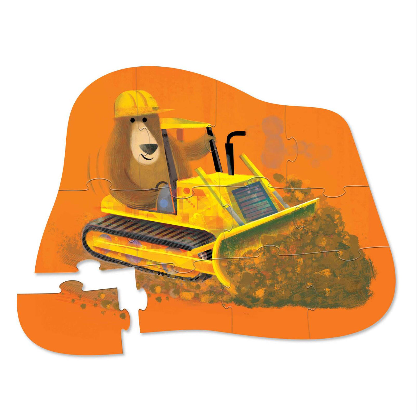 Mini Puzzle - 12pc Go Mister Bear