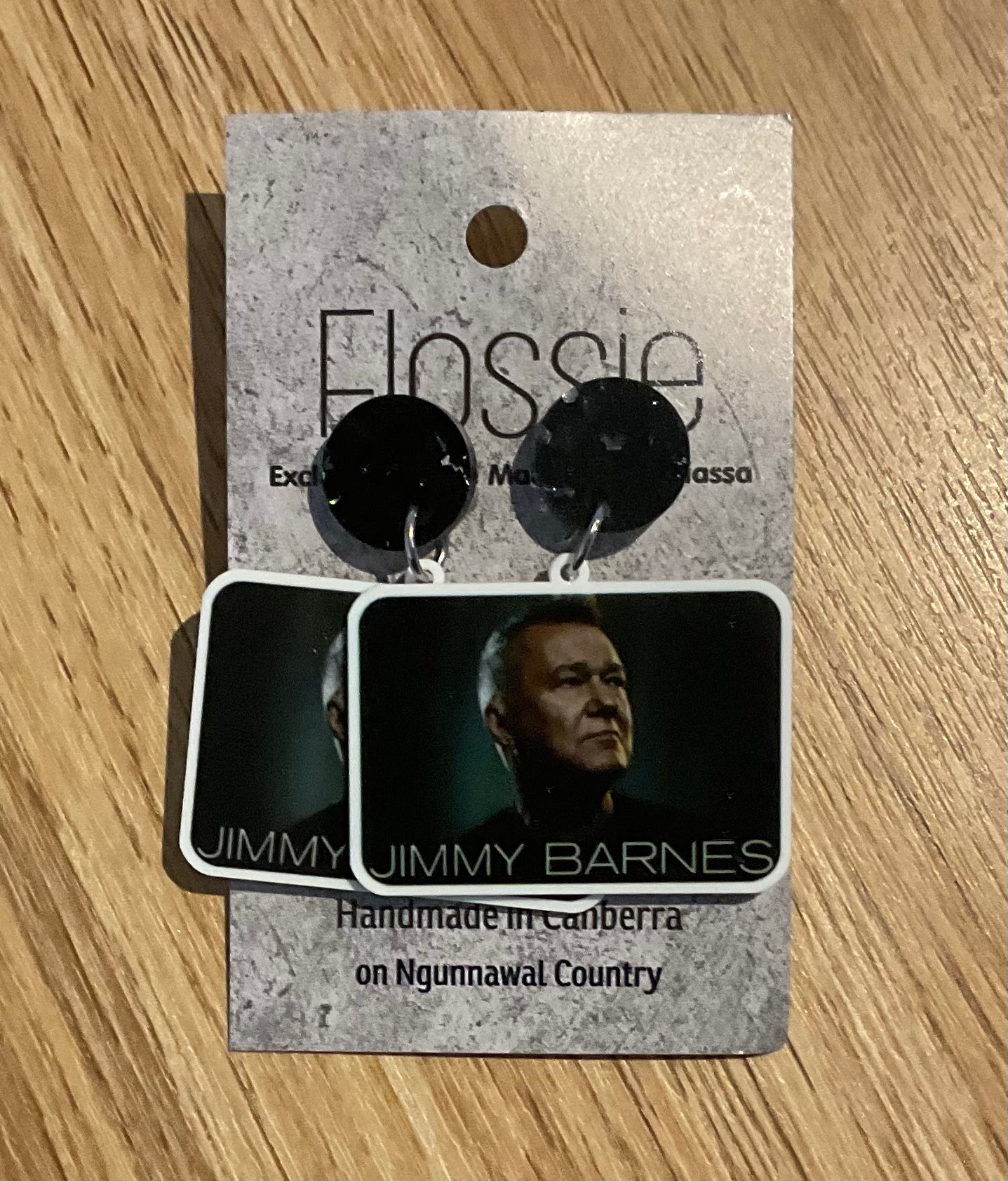 *Earrings Jimmy Barnes Dangles