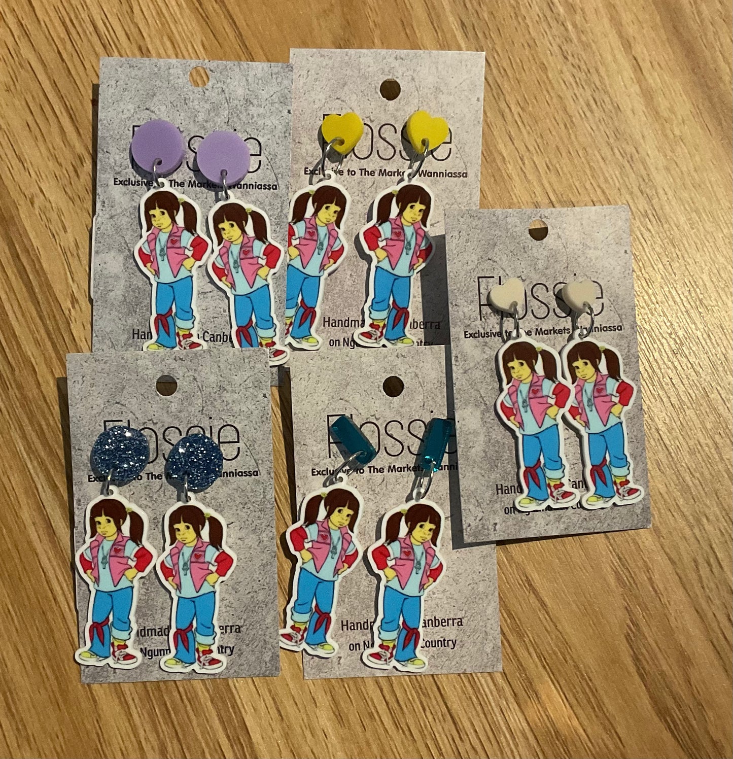 *Earrings Punky Brewster Dangles