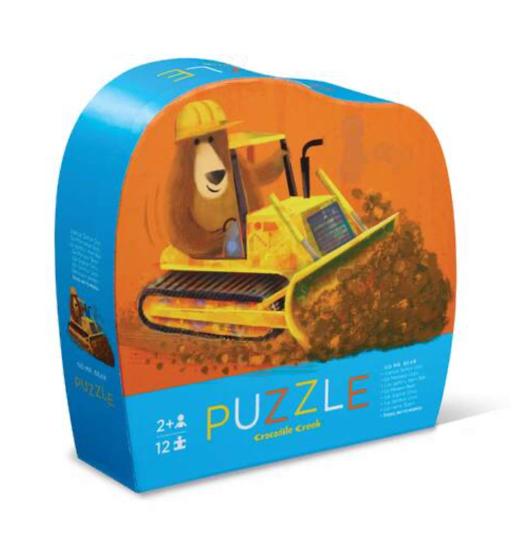 Mini Puzzle - 12pc Go Mister Bear