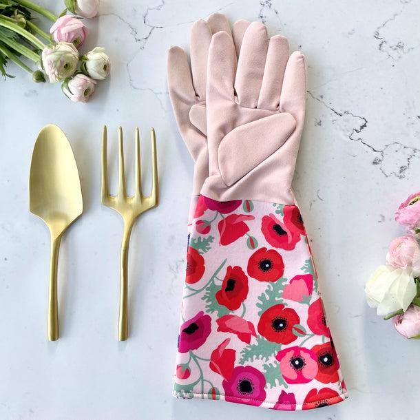 Gardening Gloves - Poppies