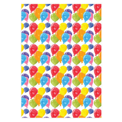 Wrapping Paper Sheet - Helium Balloons