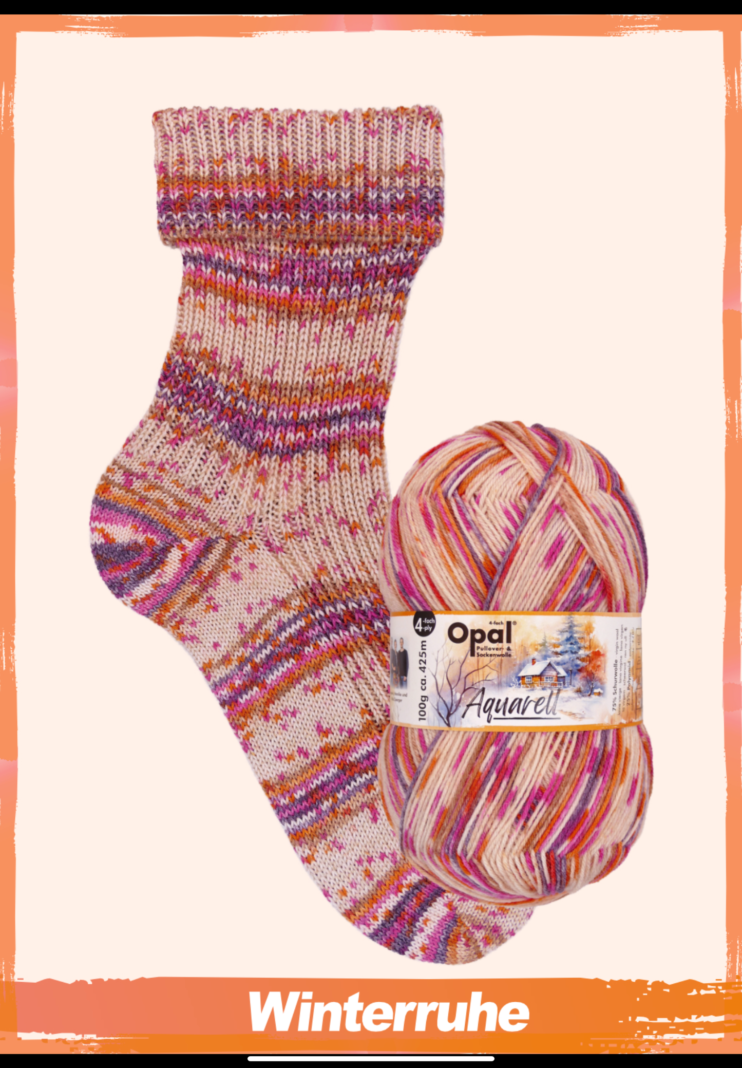 Opal Aquarell Sock Yarn
