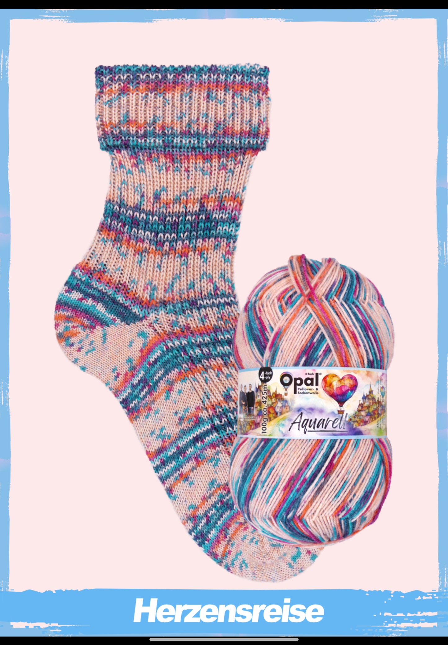 Opal Aquarell Sock Yarn