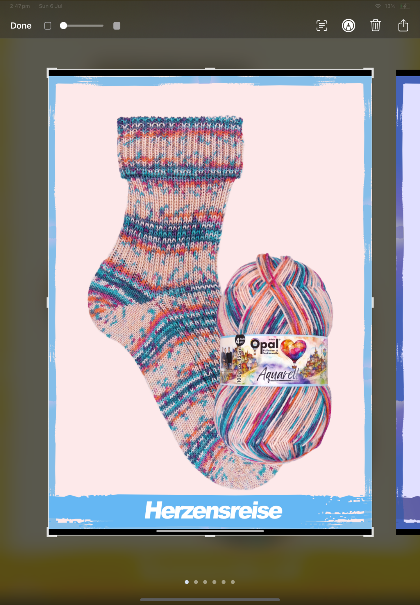 Opal Aquarell Sock Yarn