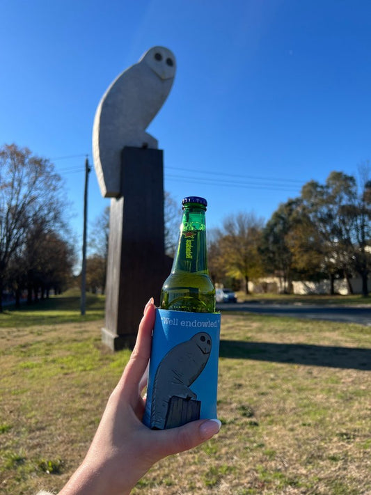 Stubby Holder Belconnen Owl