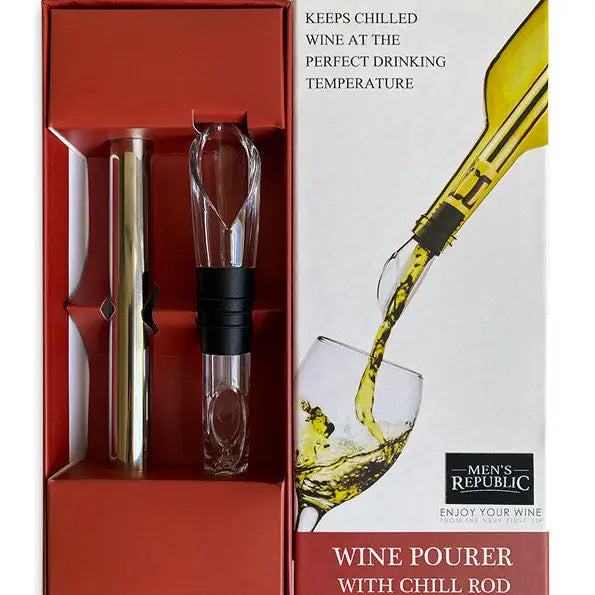 Wine Pourer with Chill Rod