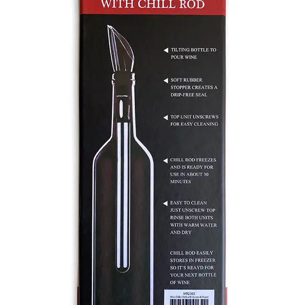 Wine Pourer with Chill Rod