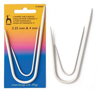 U Shaped Cable Needles Small