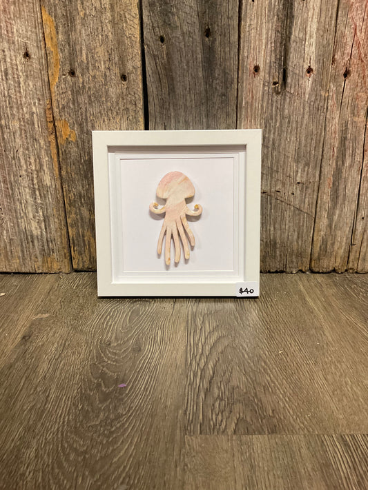 Resin Framed Art - Octopus