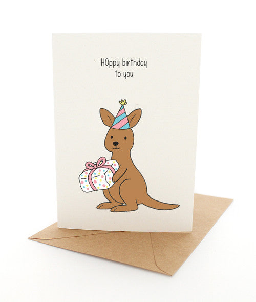 *Hoppy Birthday to You Card