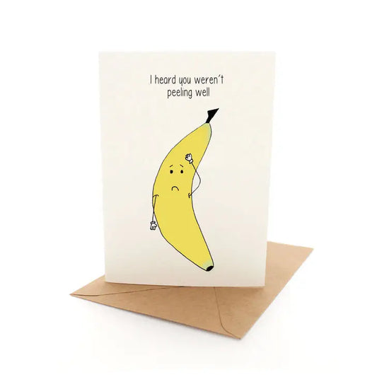 Greeting Card Punny Banana