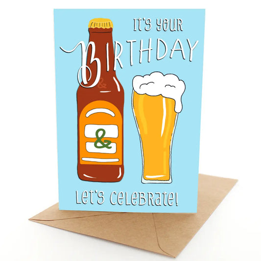 Greeting Card Birthday Bevvy