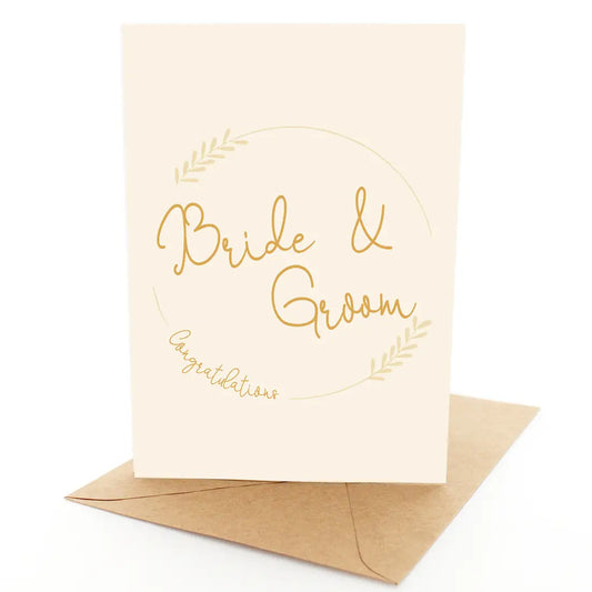 Greeting Card Earth Wedding