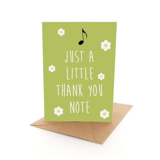 Greeting Card Thankyou Note