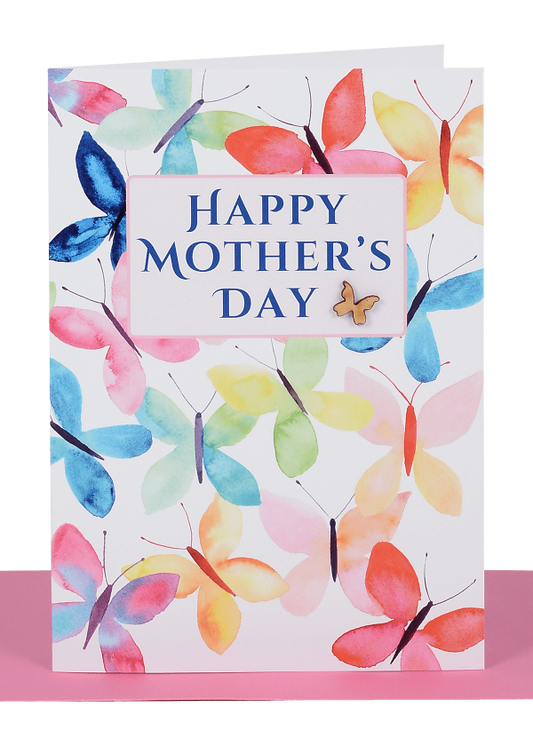 Happy Mother's Day Greeting Card Butterflies