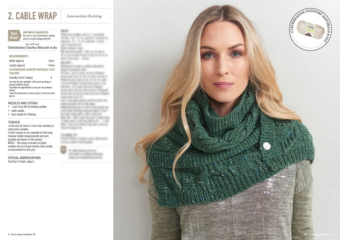 Pattern Scarves, Wraps & Beanies