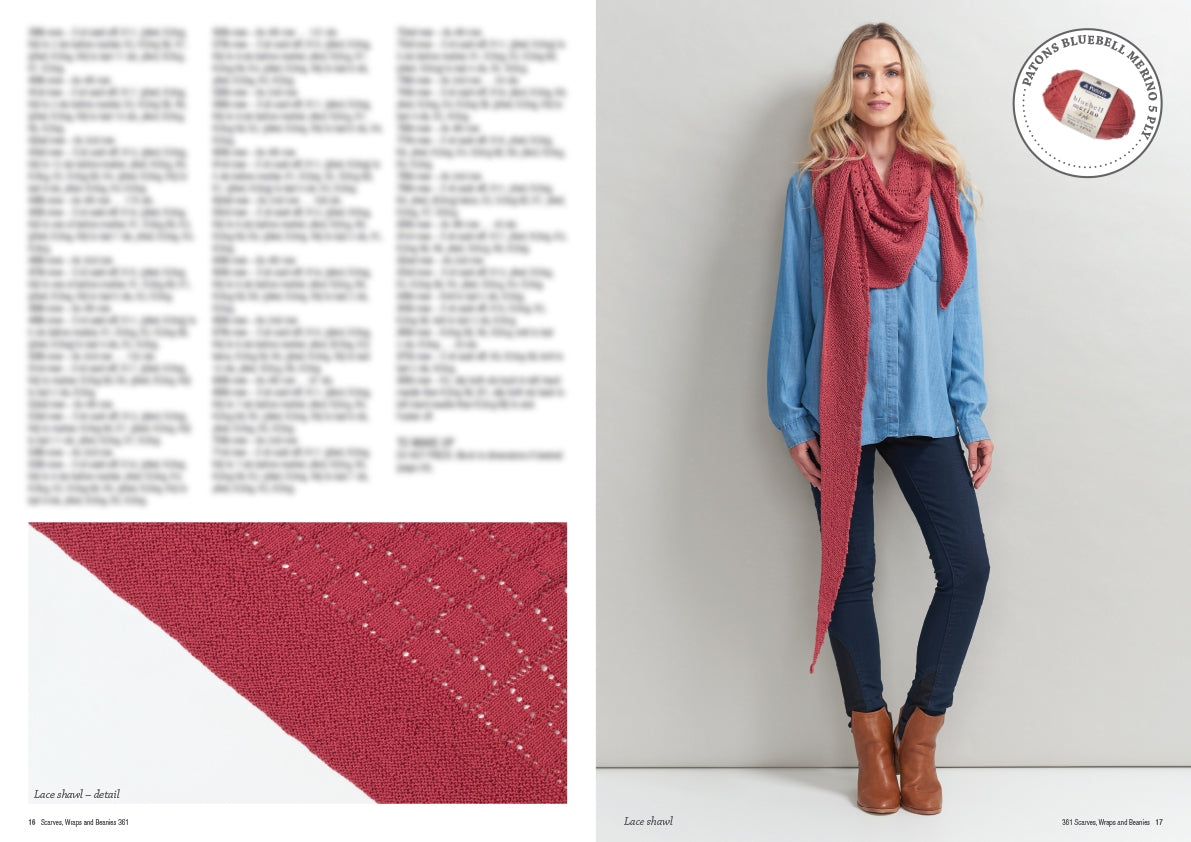 Pattern Scarves, Wraps & Beanies