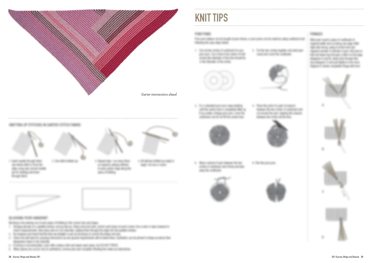 Pattern Scarves, Wraps & Beanies