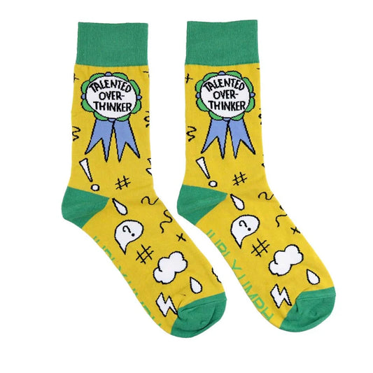 Talented Over-Thinker Socks Medium