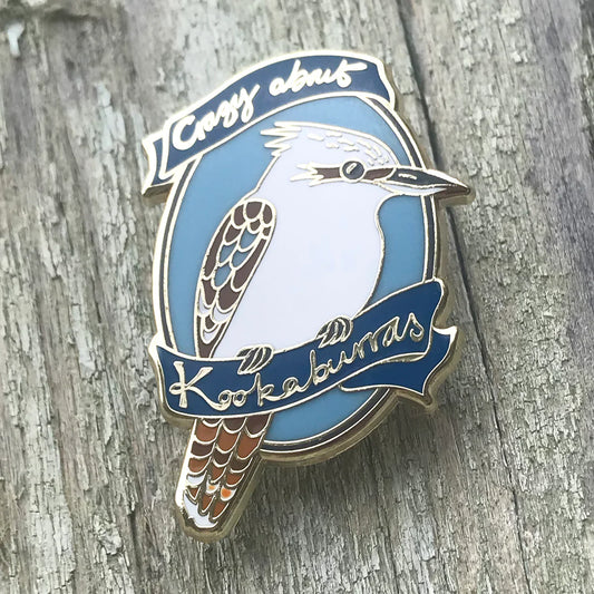 Crazy About Kookaburras Enamel Pin
