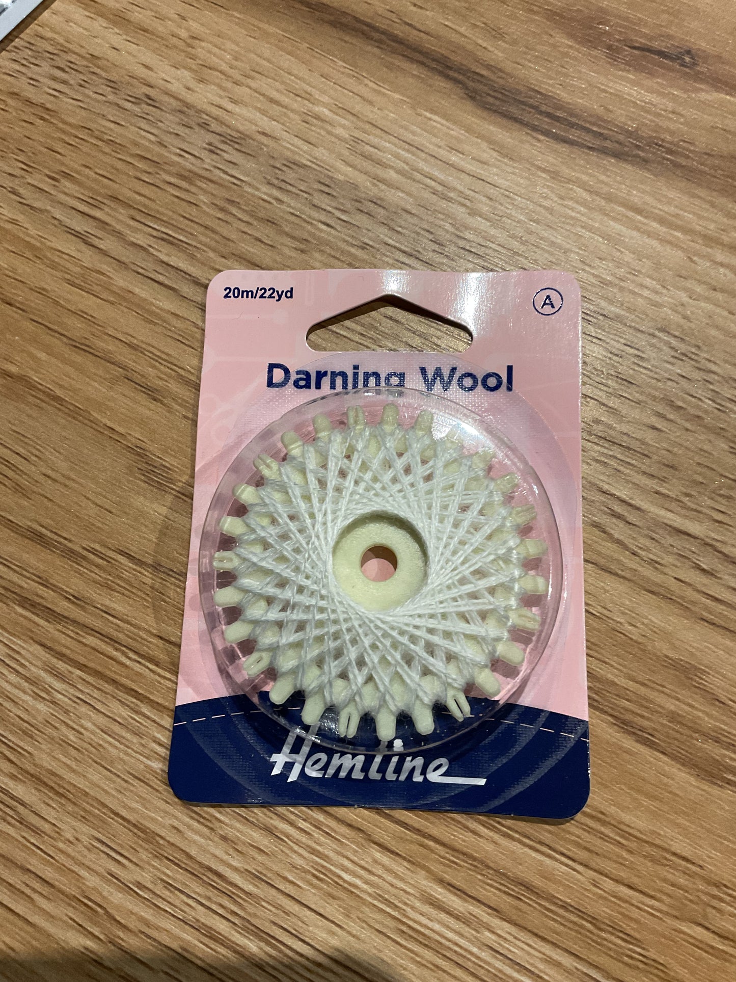 *Darning Wool White