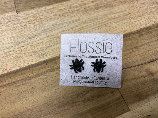 Earrings Spider Studs