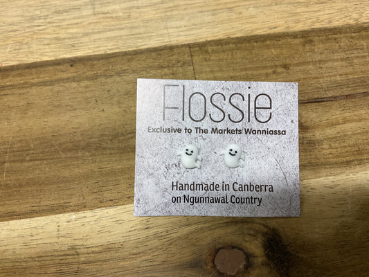 Earrings Teeny Ghosts