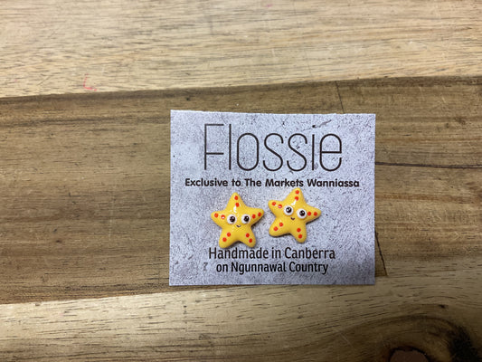 Earrings Starfish Stud