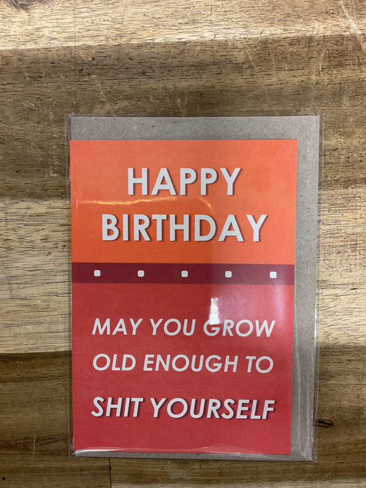 Birthday Card Sh*t Yourself