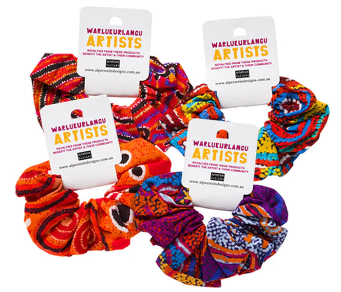 Cotton Hair Scrunchies Warlukurlangu
