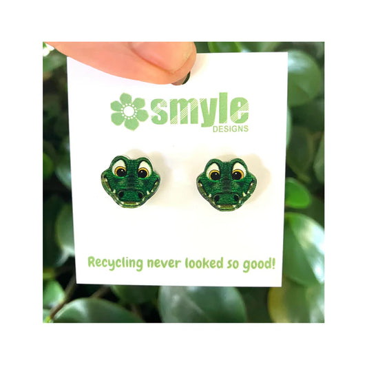 *Crocodile Studs