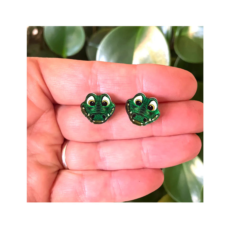Crocodile Studs