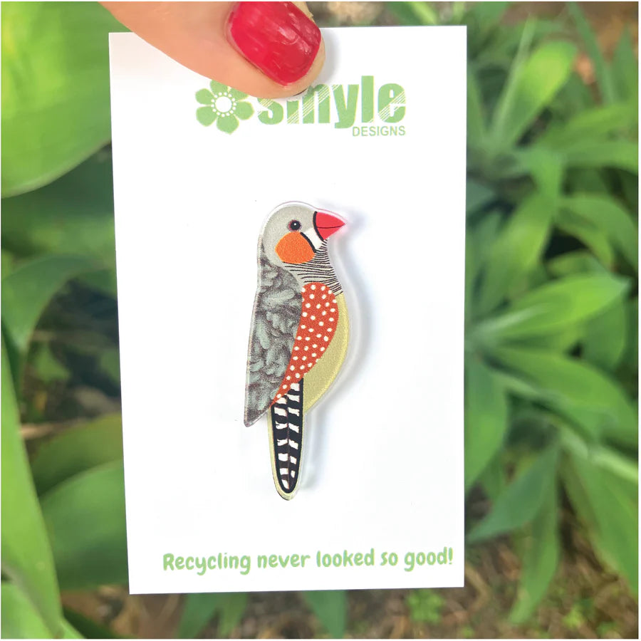 Zebra Finch Pin