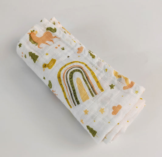 Muslin Blanket Unicorn