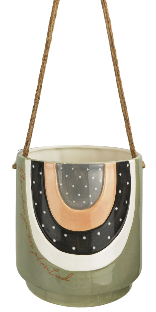 Bloom Where you are Planted Planter Large