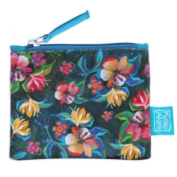 Moody Flowers Small Pouch