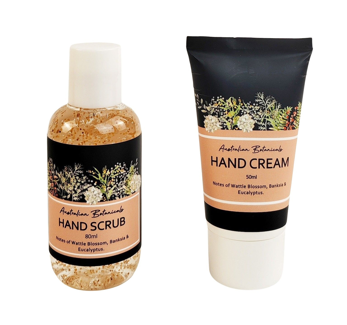 Evie Floral Hand Care Set Navy