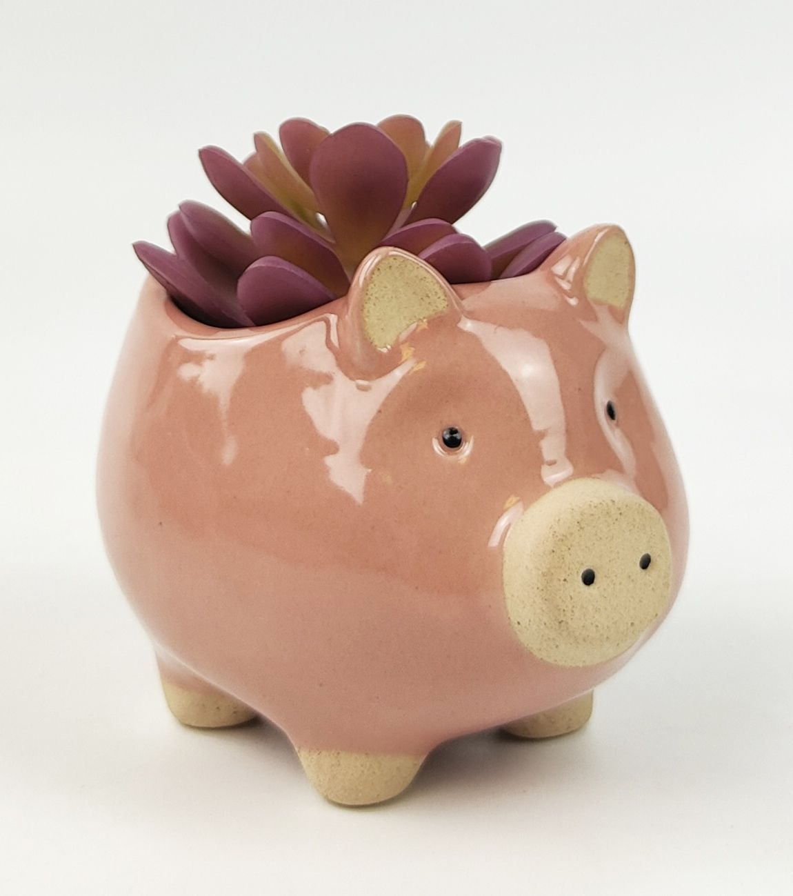 Pig Planter Pink Small