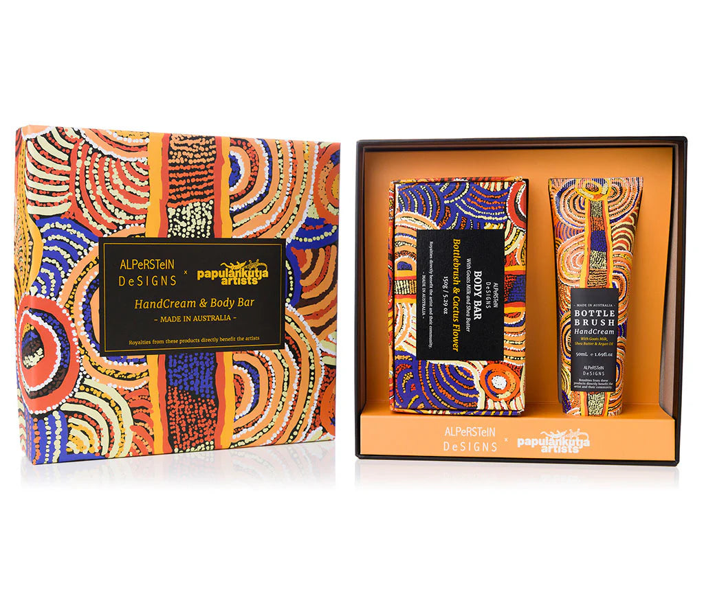 Hand Cream and Soap Gift Set Bottle Brush