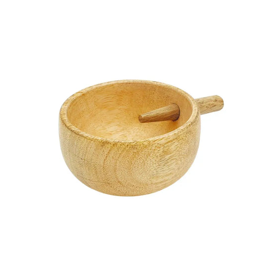 Wooden Dipping Bowl