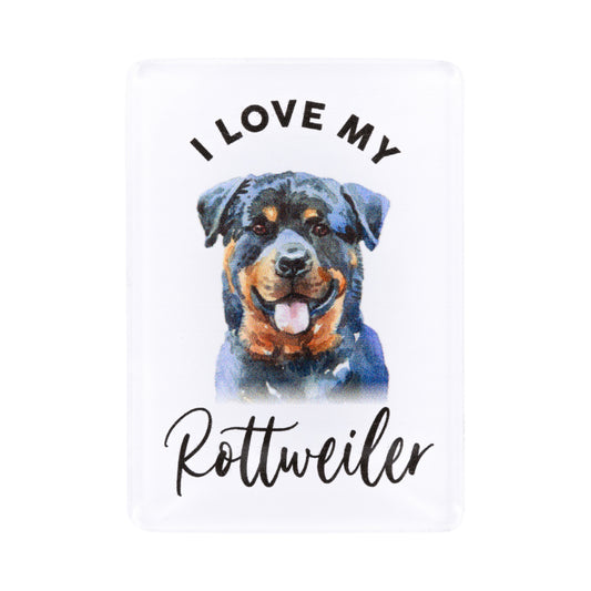 Pet Lovers Magnet I love My Rottweiler