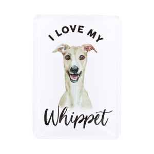 Pet Lovers Magnet I love My Whippet