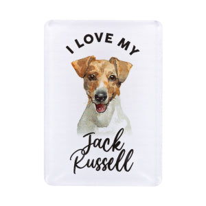 Pet Lovers Magnet I love My Jack Russell