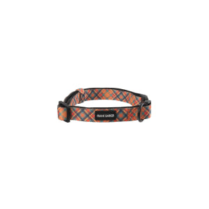 FB Collar Orange Plaid XSmall