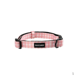FB Collar Pink Gingham Small